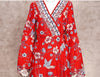 Printed Summer Beach Wear, Kimono Summer Belted Wrap